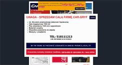 Desktop Screenshot of cargryf.pl